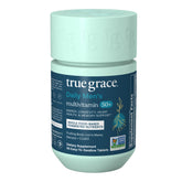 Bouteille True Grace Daily Multivitamine et emballage recyclable, pratique pour une routine santé durable