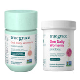 True Grace One Daily Femmes Multivitamine – tablettes véganes pour énergie et bien-être