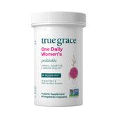 True Grace One Daily Probiotique – bouteille: soutien potentiel à l'équilibre intestinal.