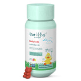 True Littles en bouteille, gommes pectine, soutien potentiel au développement des enfants.