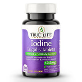 True Life Therapeutics Lugol's Tablettes 12,5 mg – boîte 90, routine quotidienne facile
