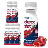 TRUEplus dose glucose grenade, bouteille ouverte, énergie rapide et pratique en déplacement.