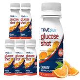 TRUEplus Doses de glucose Orange, bouteille ouverte facilitant l’usage rapide