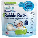 TruKid Bubble Podz: bain enfant avec mousse durable et amusante.