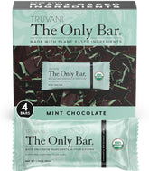 Barre Truvani végétale chocolat menthe avec emballage individuel pratique à emporter.