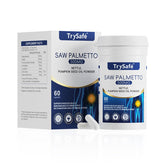 TrySafe bouteille palmier nain, soutien potentiel prostate et flux urinaire.