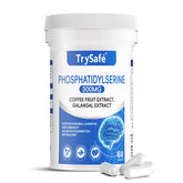TrySafe Phosphatidylserine 300 mg — emballage avant, soutien potentiel à la mémoire.