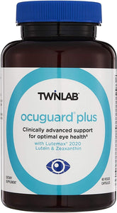 Twinlab Ocuguard Plus - bouteille-capsules: soutien potentiel des yeux au quotidien.