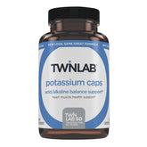 Twinlab Potassium Caps – bouteille montrant le complément électrolytique pratique pour cœur et muscles