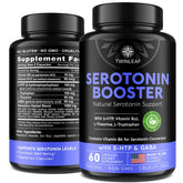 Twinleaf Serotonin Booster – Bouteille de 60 capsules, énergie et bien-être potentiels.
