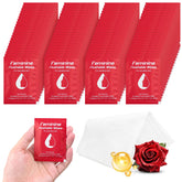 Twoworld lingettes féminines, emballage individuel pratique pour l'hygiène intime en déplacement.