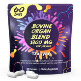 capsules organes bovins tzaxyan pour femmes, énergie et équilibre potentiels.