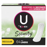 U by Kotex Lightdays protège-slips réguliers en coton flex pour le quotidien.