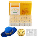 Uloveido Moxa bâton 18x25 mm – rouleaux haute pureté pour utilisation précise.