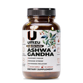 UMZU Ashwagandha – bouteille de gélules pour équilibre quotidien et calme.
