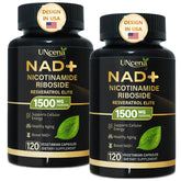 UNcena NAD, bouteille: soutien énergie cellulaire et vitalité au quotidien.