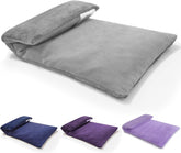Uncn compresse chauffante micro-ondes 13x7 lavande, chaleur douce pour la détente.