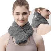 UNCN cou-chauffant avec housse lavable procure chaleur ciblée et pratique.