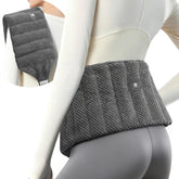 UNCN grand coussin chauffant pour le dos lombaire, chaleur apaisante et réconfort durable.