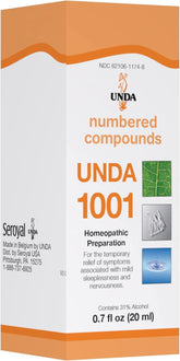 UNDA 1001 flacon: potentiel soutien au drainage naturel.