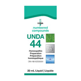 UNDA 44 Composés Numérotés — bouteille pratique pour dosage précis et rapide.