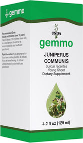UNDA Gemmo Therapy Juniperus Communis: bourgeons frais pour le drainage biologique potentiel.