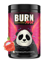 Panda BURN MAX emballage prêt à accompagner vos séances d'entraînement.
