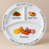 Universal Body Labs assiette-bariatrique protéine pour des portions équilibrées