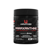 Bouteille Unmatched Paraxanthine, énergie propre et durable.