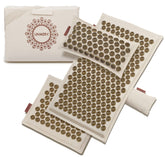 UNMERA tapis acupression avec pointes camellia pour détente du dos et du cou