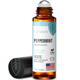 UpNature huile menthe roll-on bouteille : rafraîchissante et revitalisante pour le quotidien.