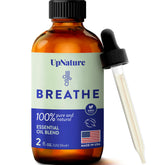 Flacon UpNature Breathe 2oz prêt à diffuser pour une respiration plus claire