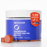 Gommes UpNourish magnésium dans la bouteille, soutien potentiel à la détente musculaire