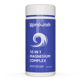 UpNourish Magnésium 10 en 1, capsules faciles, soutien musculaire et énergie durable.
