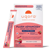 Uqora Flush Advanced+ : sachet prêt à mélanger pour une routine quotidienne.
