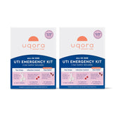 Uqora Kit d’urgence UTI ensemble, solution complète pour le soutien urinaire.