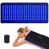UTK tapis therapie lumineuse montre diodes bleues et rouges pour soin de la peau