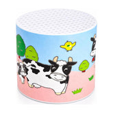 Vaulted Skulls & Co Moo Can, bruit de vache compact pour jeux en famille.