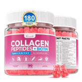 Gommes Vazatisi Collagen en bouteille, 180, soutien peau et cheveux