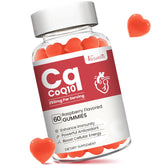 Gomme Vazatisi CoQ10 goût framboise, énergie cellulaire et vitalité soutenues.
