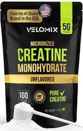 VELOMIX créatine micronisée – poudre facile à mélanger pour votre routine.