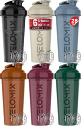 VELOMIX ensemble 6 bouteilles shaker 28oz : anti-fuite idéale pour entraînement propre.