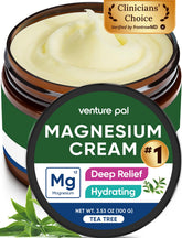 Venture Pal Magnésium: flacon élégant, absorption rapide et confort musculaire potentiel.