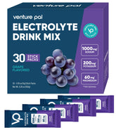 Venture Pal – sachets électrolyte haute teneur en sodium pour hydratation rapide.