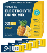 Sachets Venture Pal électrolyte à haute teneur en sodium pour hydratation rapide