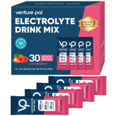 Sachets Venture Pal électrolytes haute sodium offrant une hydratation sans sucre.