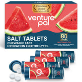 Tablettes électrolytes Venture Pal avec dissolution rapide pour hydratation immédiate pendant l’effort.