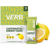 Verb Barre Énergie Citron emballage, choix pratique pour énergie durable en déplacement.