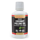 Verdana huile pulling menthe, bouteille 16 oz, fraîcheur durable et soin des gencives.