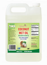 Verdana MCT Oil – bouteille coco 1 galon, pratique pour cuisiner.